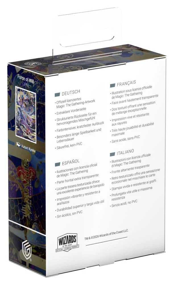 Ultimate Guard Art Sleeves 66 x 91 mm (100 Sleeves) Magic: The Gathering | Secrets of Strixhaven - Force of Will (JPN)